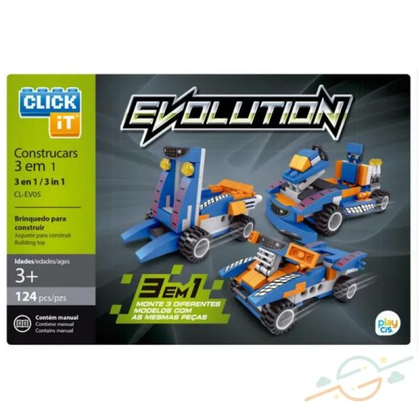 Juego de construcción 3 en 1