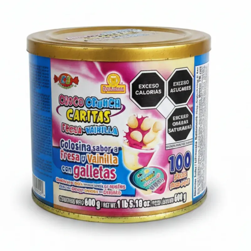 Caritas de Fresa y Vainilla