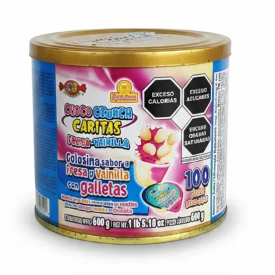 Caritas de Fresa y Vainilla