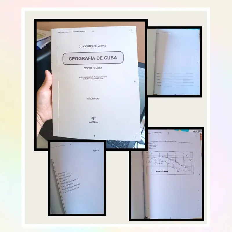 Cuaderno de Geografía de Cuba