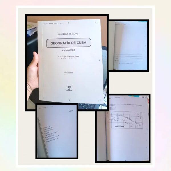 Cuaderno de Geografía de Cuba