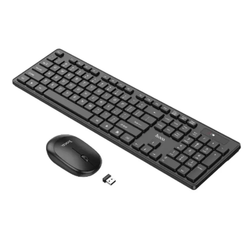 SET INALÁMBRICO DE TECLADO Y MOUSE - HOCO