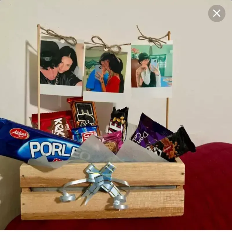 Regalos con fotos colgantes