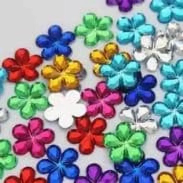 Flores de acrílico