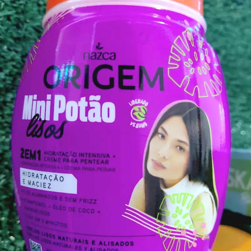 Tratamiento y crema de peinar Origem Mini Potão