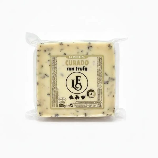 Queso curado con trufa