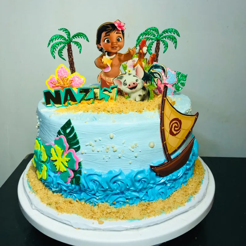 Cake simple Moana