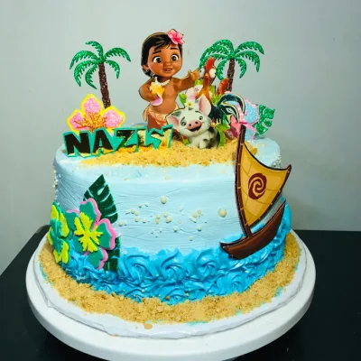 Cake simple Moana