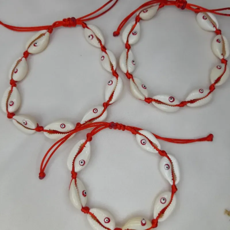 Pulseras de caracoles