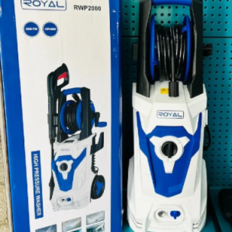 HIDROLAVADORA A PRESION MARCA ROYAL, PRESIÓN 2000 PSI, ACCESORIOS, REF: RWP2000