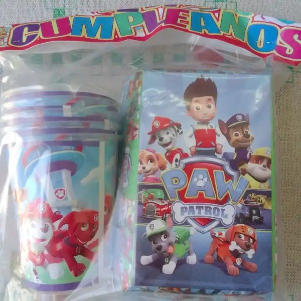 Set buffet Paw Patrol 15 piezas