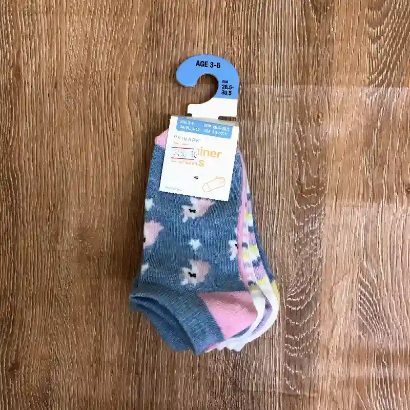 Pack de 7 pares de medias de unicornios