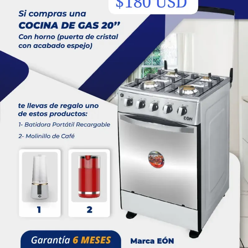 Cocina con horno EON 20"