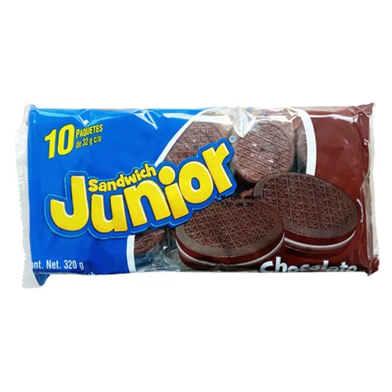 Sándwich Junior Galleta De Chocolate