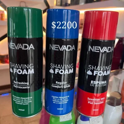 Espuma de afeitar Nevada