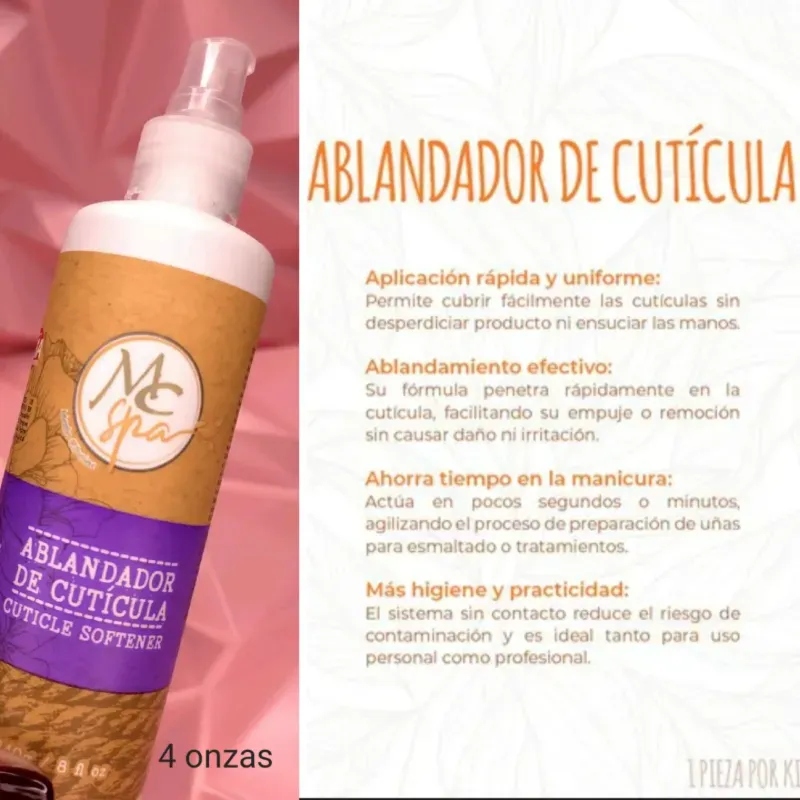 Ablandador de cutícula (4 oz)