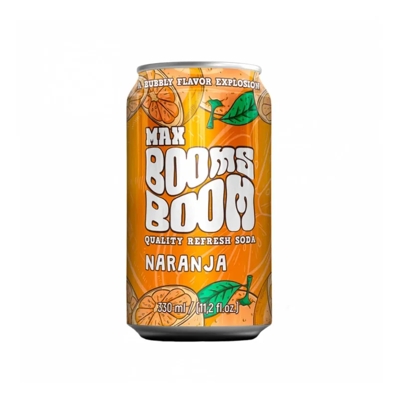 Refresco Max Boom Naranja 330 ml