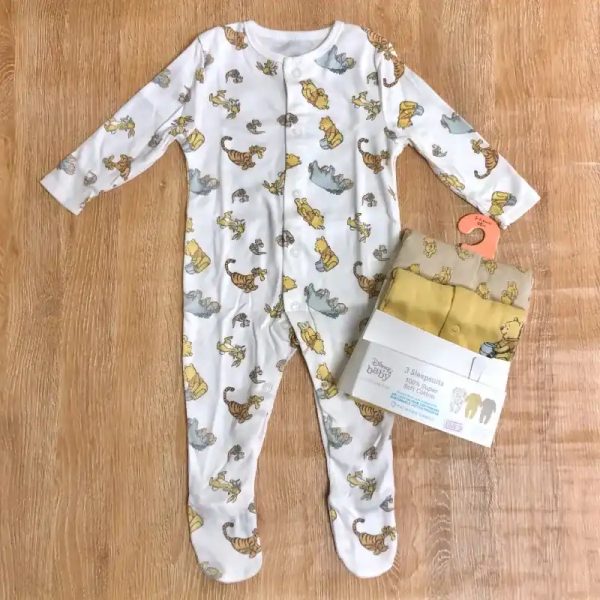 Pack de 3 body de Winnie Pooh