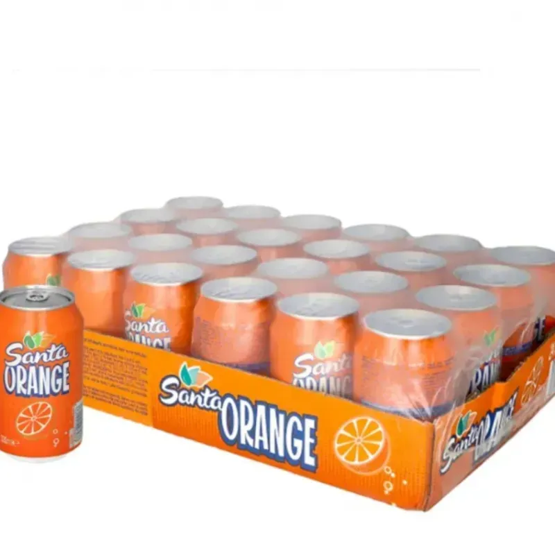 Caja de refresco de naranja 24 und