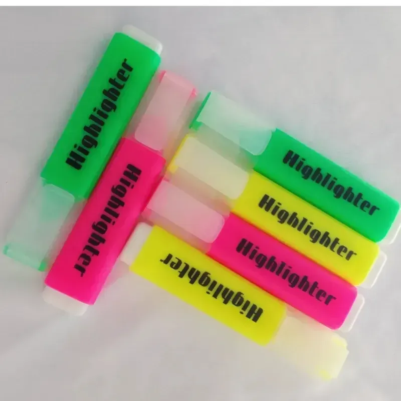 Plumones resaltadores