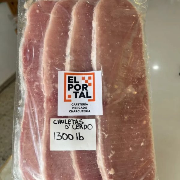 Chuletas de cerdo