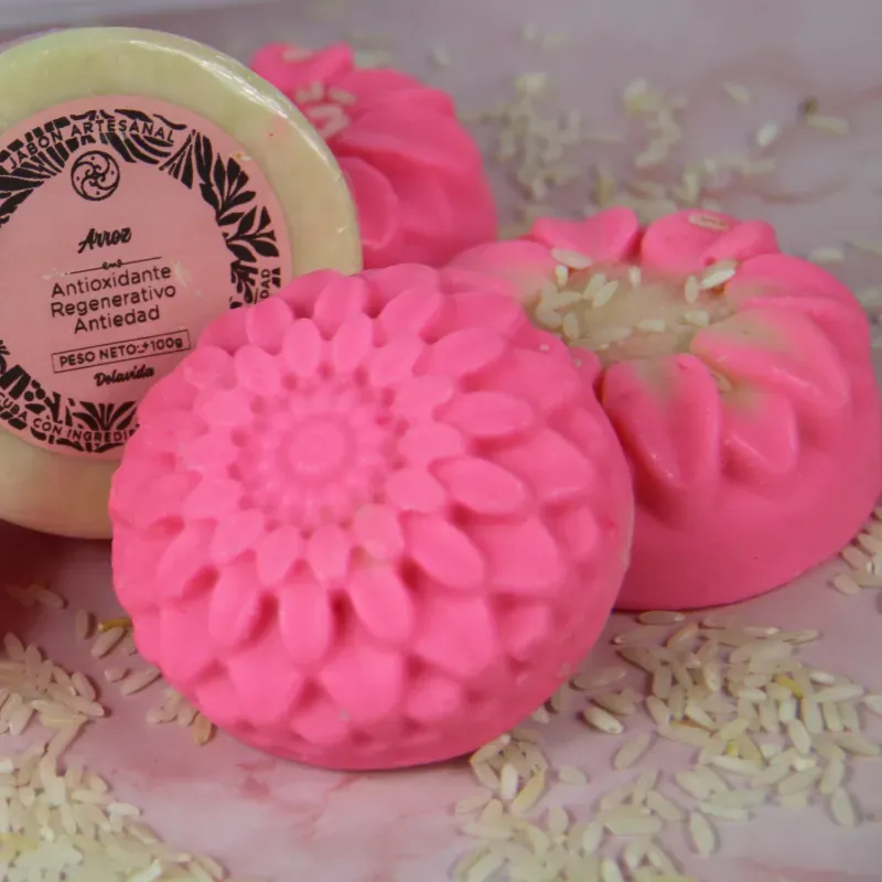 Jabón arroz 100g