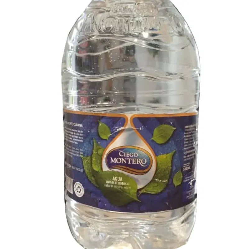 Agua Mineral Ciego Montero 5L – Natural y Saludable