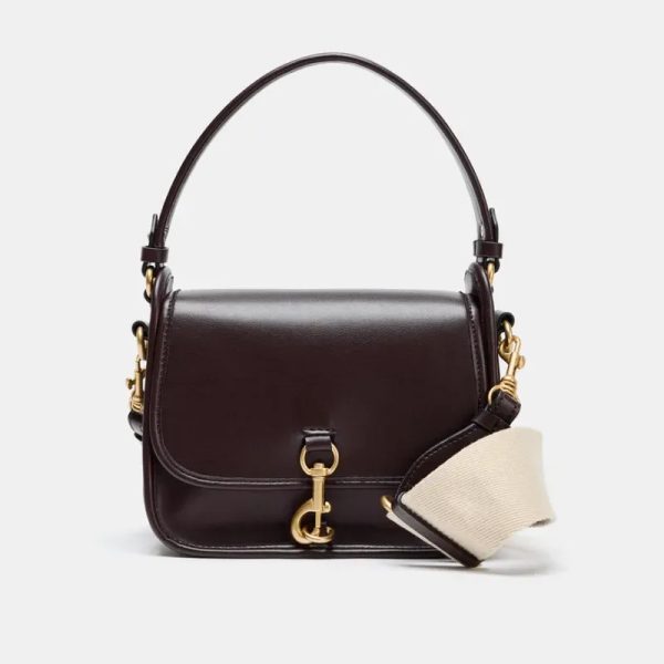 Cartera marrón Zara