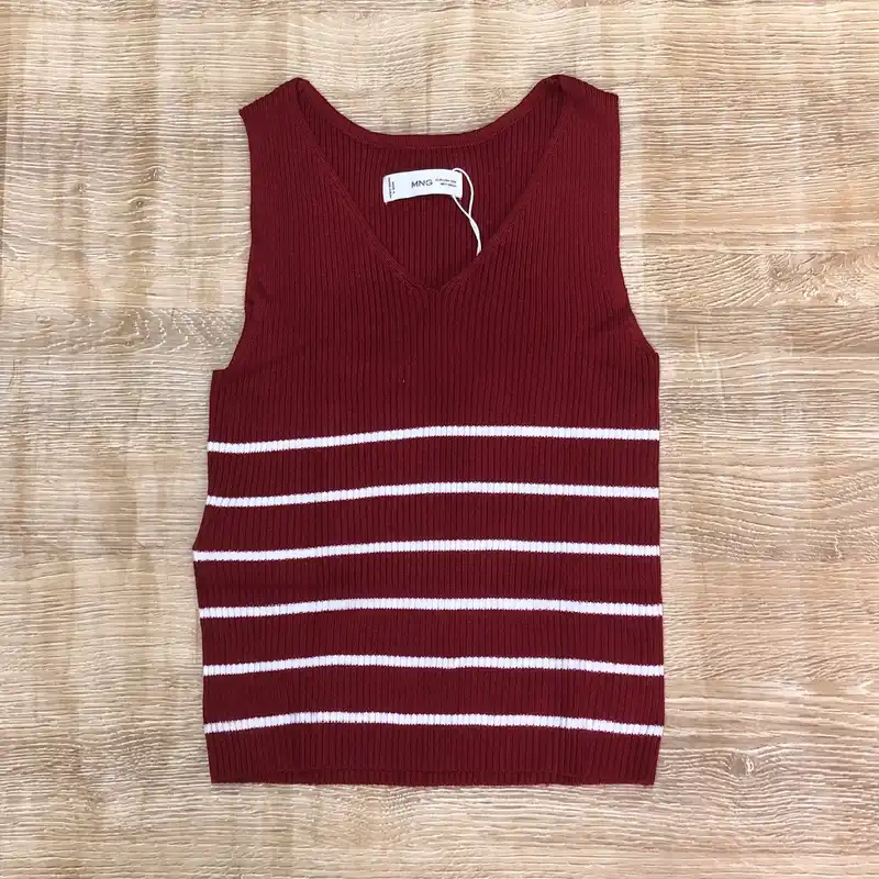 Blusa Mango color rojo