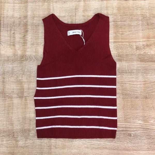 Blusa Mango color rojo