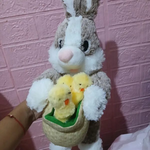 Peluche conejo que canta y baila