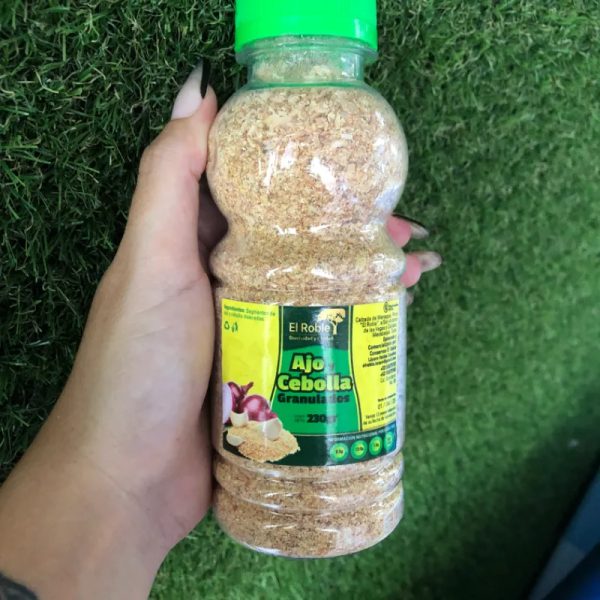 Ajo y cebolla y polvo