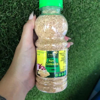 Ajo y cebolla y polvo