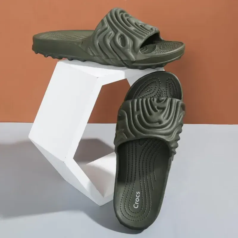 Chancletas Crocs Verde