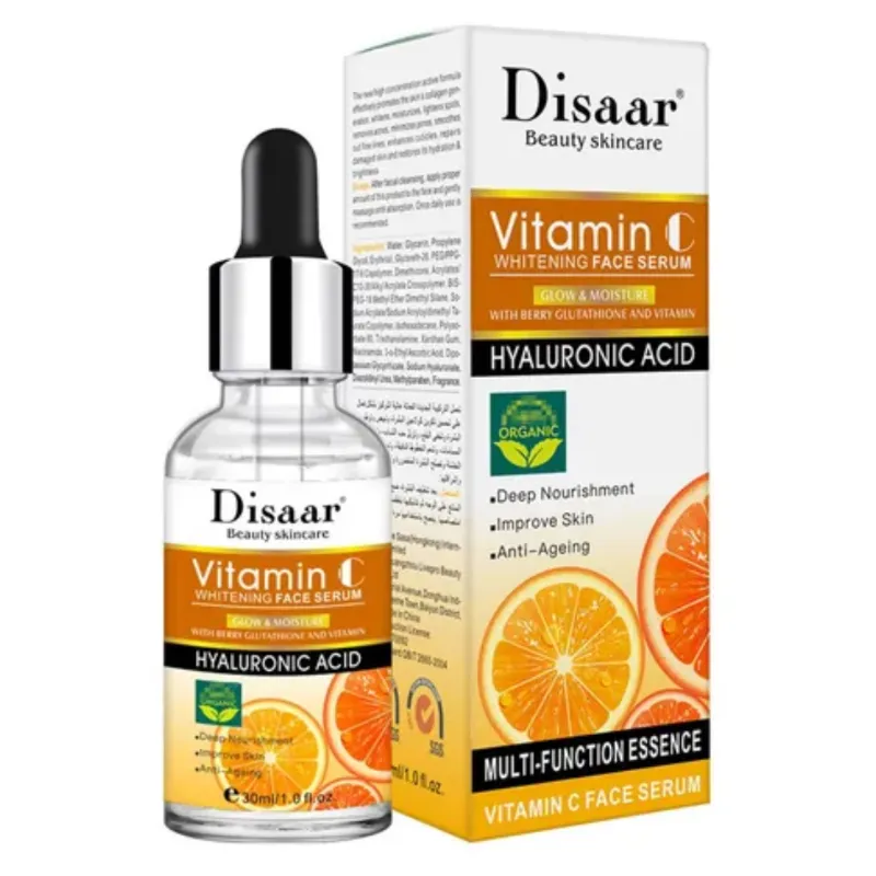 Serum Facial de Vitamina C y Ácido Hialurónico