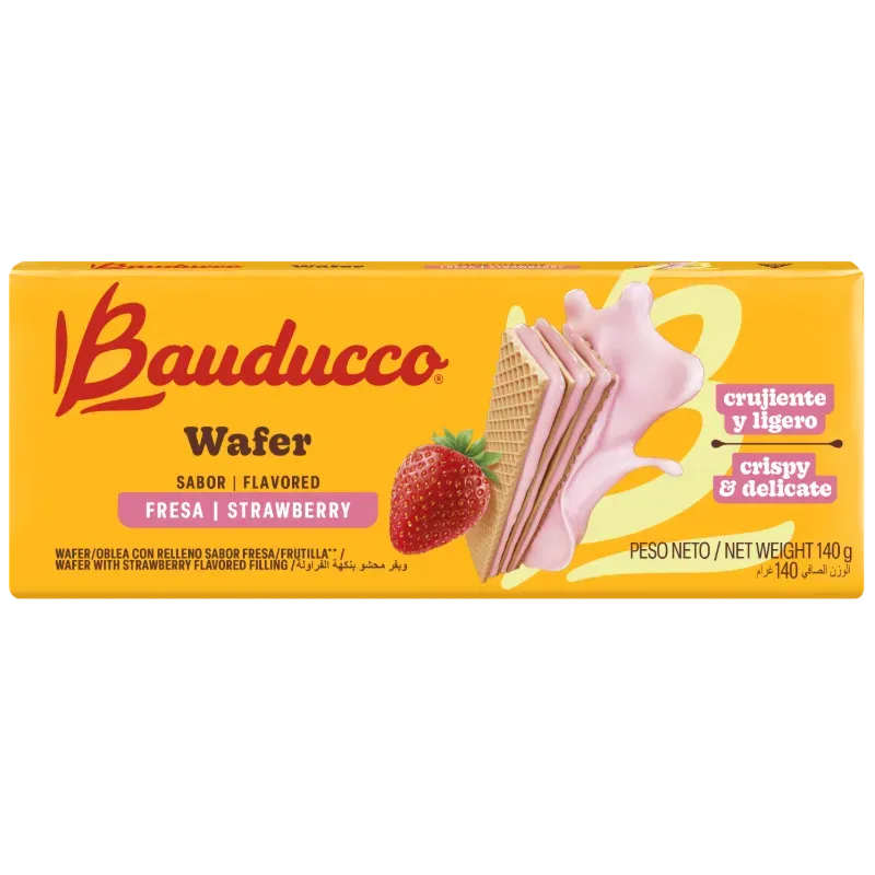 Sorbetos de Crema Fresa BAUDUCCO [Calidad ⭐⭐⭐⭐⭐]