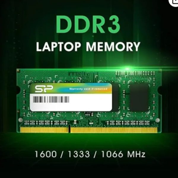 Memoria RAM Laptop DDR3 4 GB Silicon Power a 1600hz