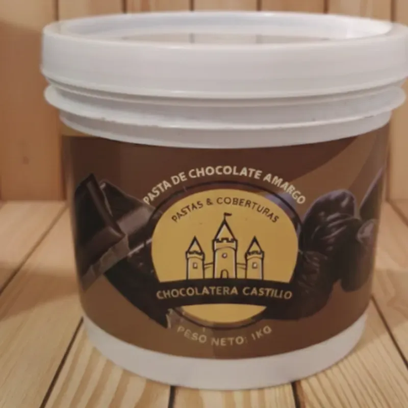 Para de chocolate amarga 1 kg