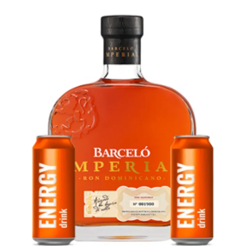 RON BARCELO IMPERIAL + 2 ENERGIZANTES