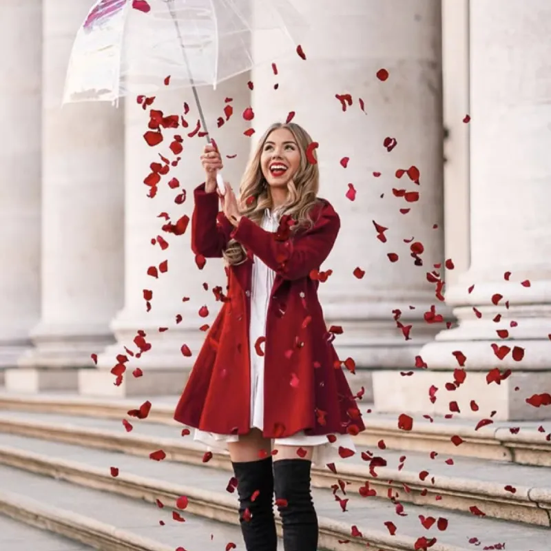 ☂️ Sombrilla Sorpresa de Pétalos