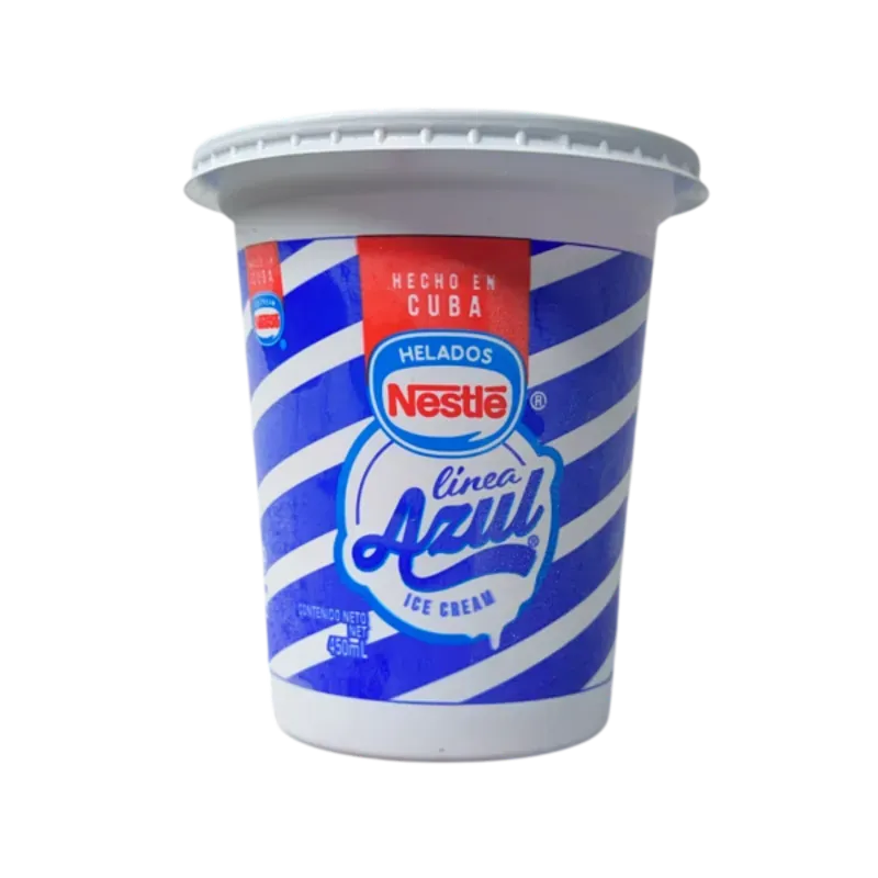 Helado sabor Vainilla línea azul Nestlé 450ml