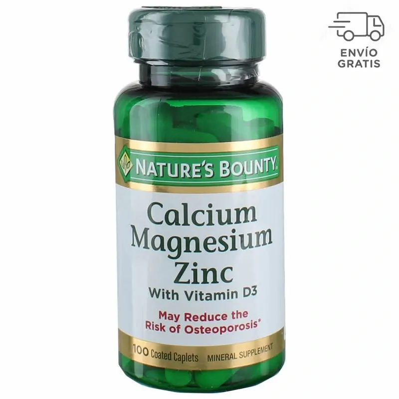 Nature's Bounty Calcium Magnesium Zinc