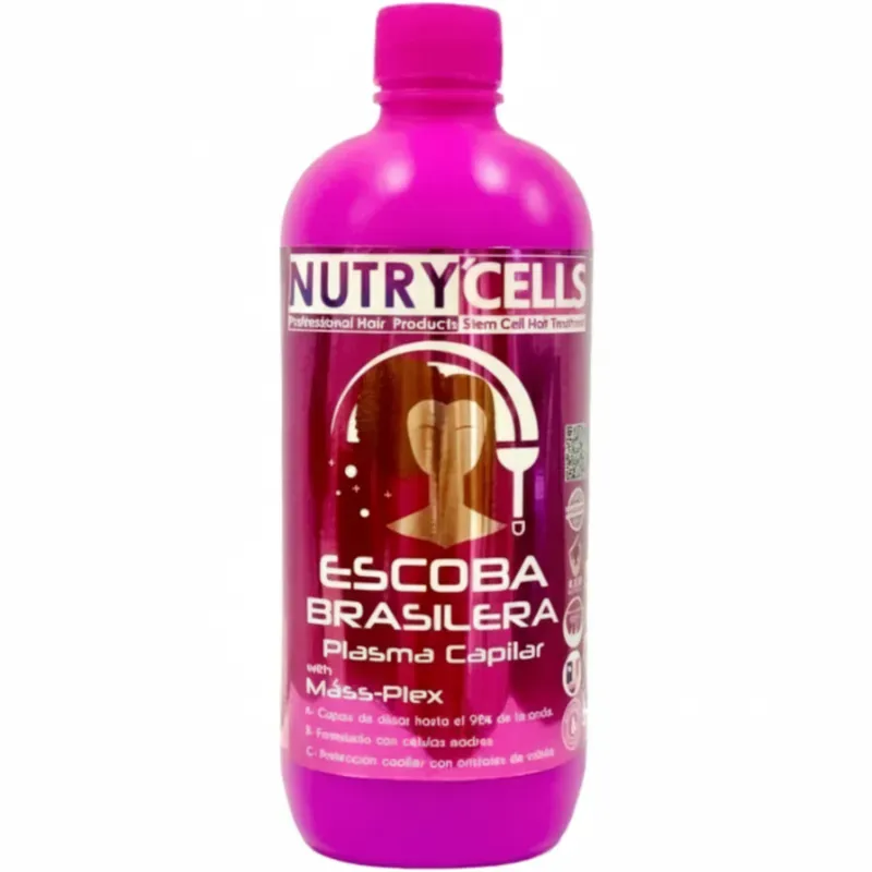 Alisado Capilar Escoba Brasilera NUTRICELLS