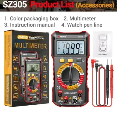  Multímetro Digital ANENG SZ305