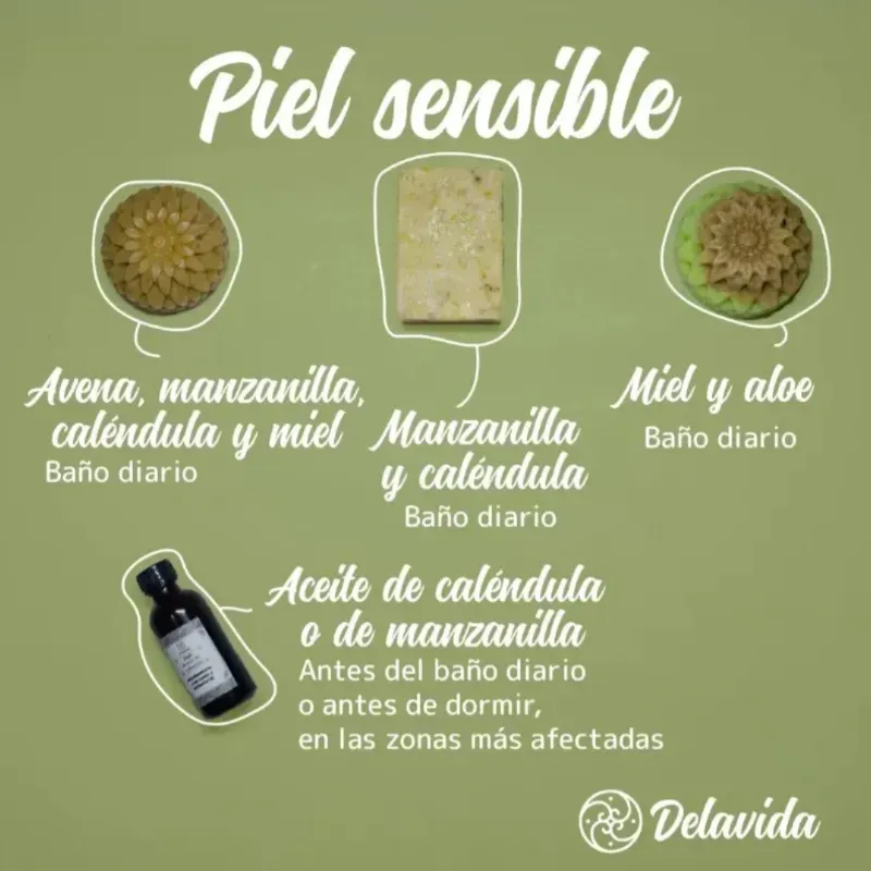 Productos para pieles sensibles