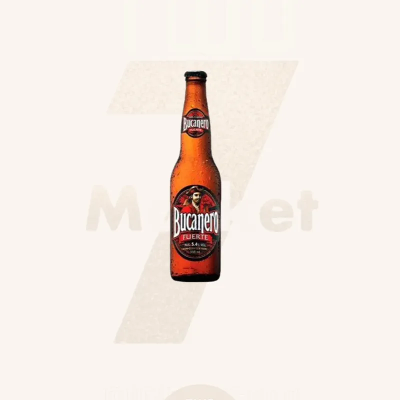 Cerveza botella Bucanero