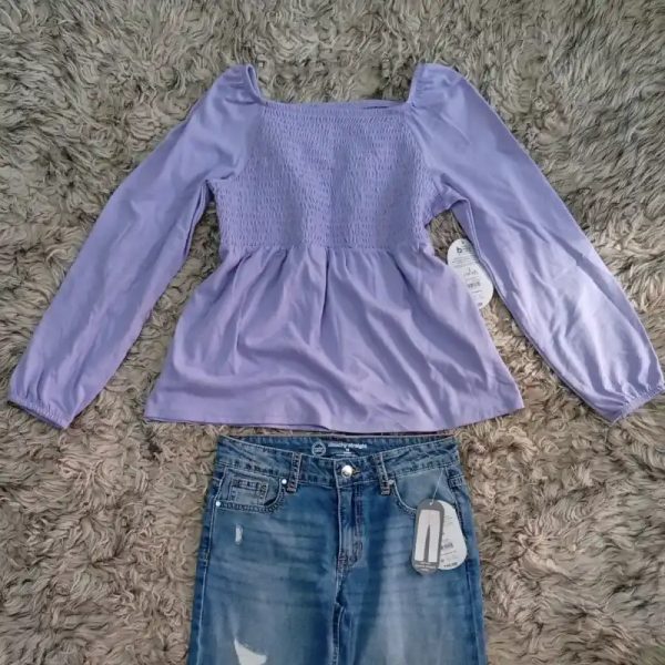 Blusa mangas largas