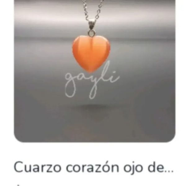 Ojo de gato naranja