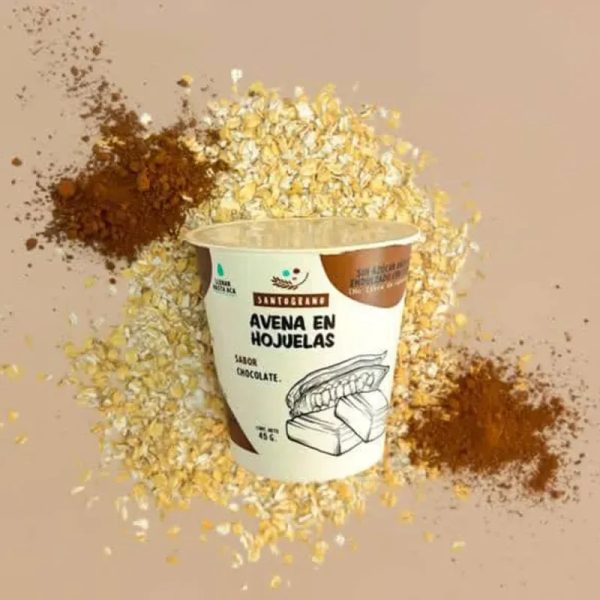 avena en hojuelas sabor chocolate 45g