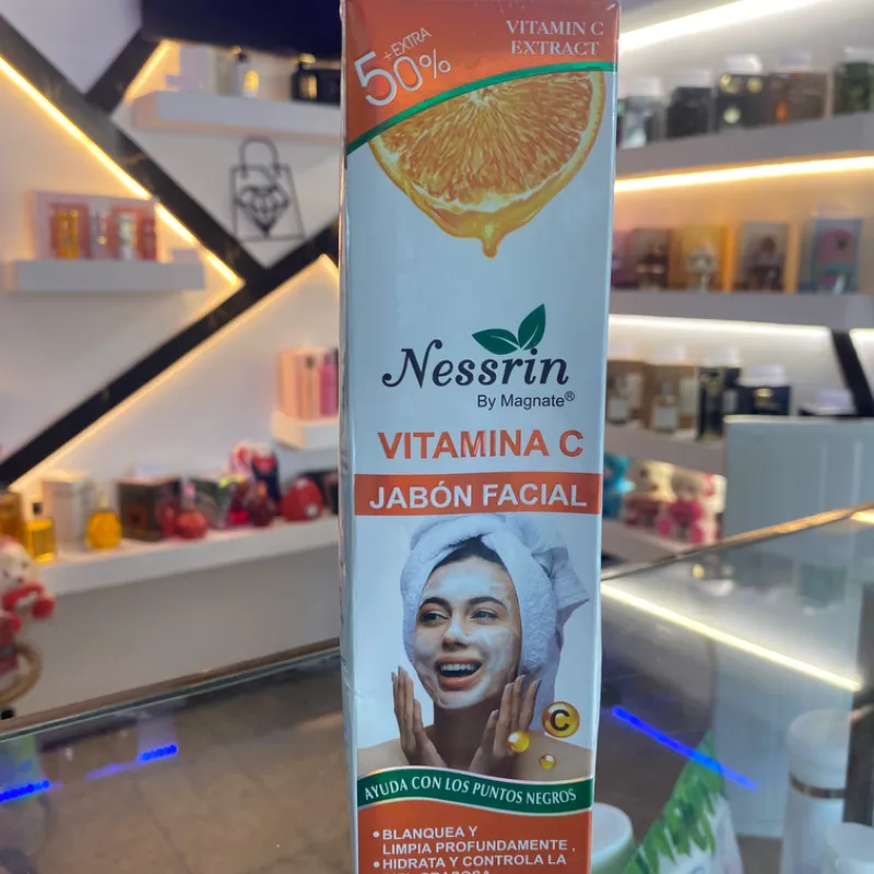 Jabón facial nessrin vitamina c